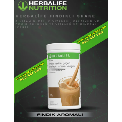 Fındık Aromalı Herbalife Shake