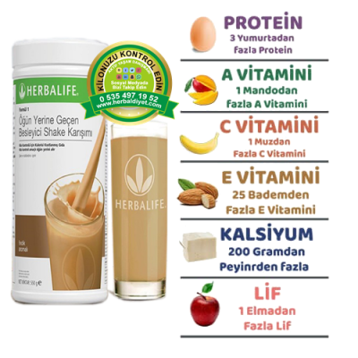 Fındık Aromalı Herbalife Shake