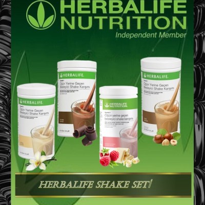 Herbalife Yukarı Kilo Ürünleri  Formul1 shake seti 4 Adet