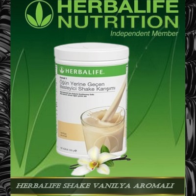 Herbalife Formül1 Öğün Yerine Geçen Besleyici Shake Karışımı Vanilyalı Aromalı