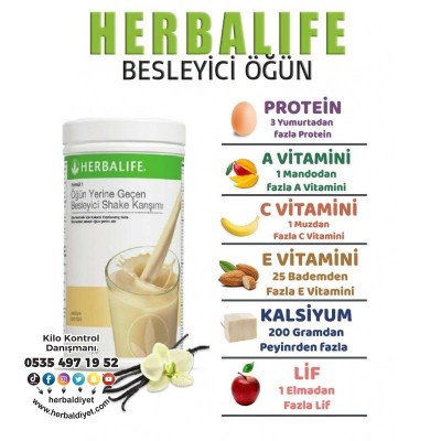 HERBALİFE AŞAĞI KİLO KONTROL ÜRÜNLERİ SETİB14