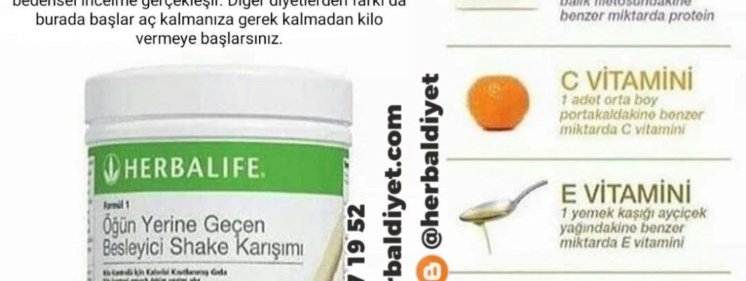 HERBALİFE ŞİRİNEVLER 0535 497 19 52 KİLO KONTROLÜ VE FORMDA KALMA