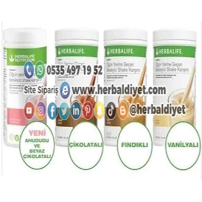 Herbalife Vanilyalı Shake Formul1