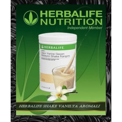Herbalife Formül1 Öğün Yerine Geçen Besleyici Shake Karışımı Vanilyalı Aromalı