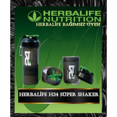 Herbalife H24  Siyah Shaker