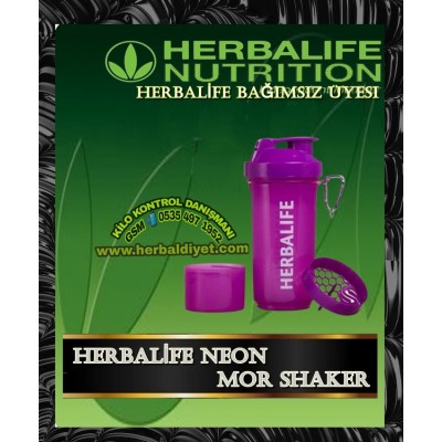 Herbalife Mor Neon Shaker