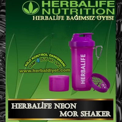 Herbalife Mor Neon Shaker