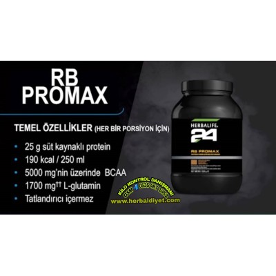 Herbalife Rb ProMax Çikolata Aromalı Protein Tozu