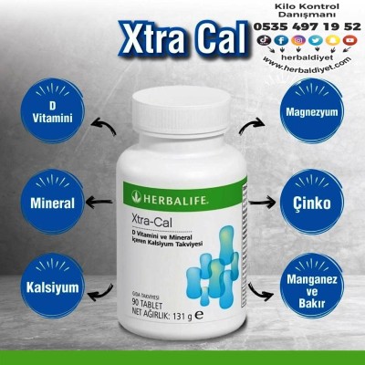 Herbalife Ürünleri XtraCal Calsiyum Tableti