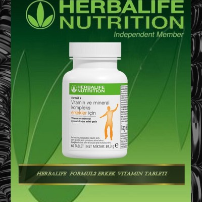  Erkekler İçin Herbalife Vitamin ve Mineral Kompleksi