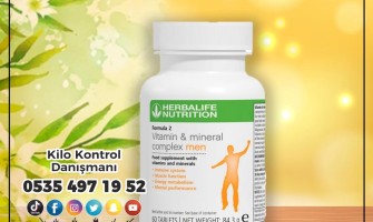 HERBALİFE VİTAMİN MİNERAL TAKFİYESİ KADIN VE ERKEK