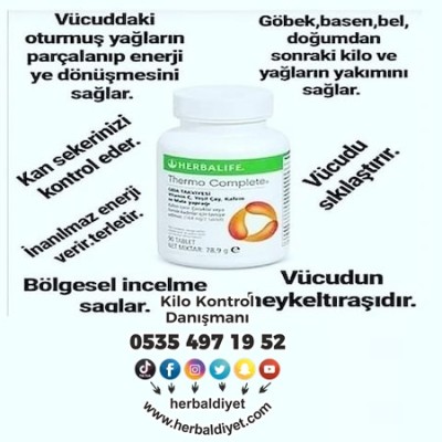 HERBALİFE AŞAĞI KİLO KONTROL SETİA8