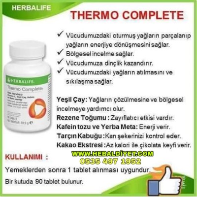 Thermo Complete Herbalife Ürünleri