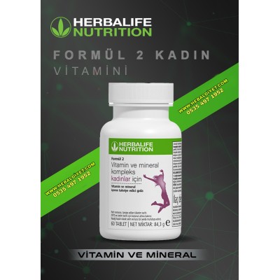 Herbalife Vitamin Komplexsi Bayanlar İçin