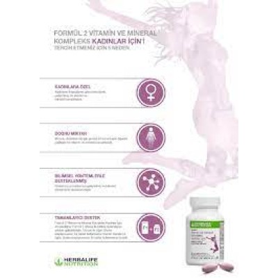 Herbalife Kadınlar İçin Vitamin ve Mineral Kompleksi 