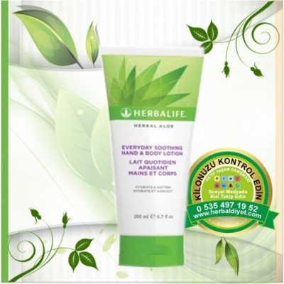 Herbalife Herbal Aloe El ve Vücut Losyonu