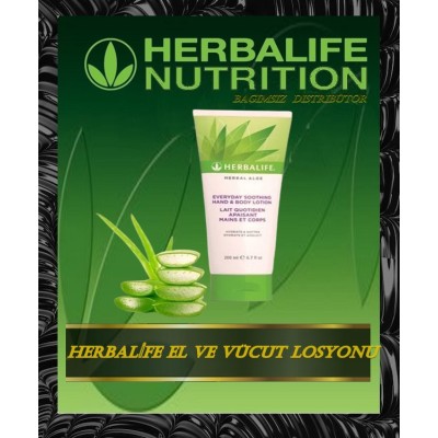 Herbalife Herbal Aloe El ve Vücut Losyonu